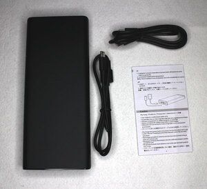 14 00695 ☆ モバイルバッテリー 大容量 26800mAh ブラック 3台デバイス同時充電【アウトレット品】