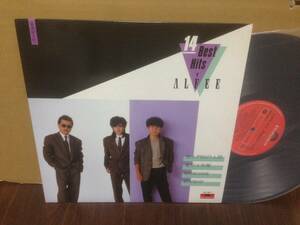 LP 香港盤 アルフィー 14 BEST HITS ALFEE 香港記念版 825394-1 polaydor hongkong　　管3J6