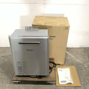 美品 Rinnai リンナイ RUF-ME2406SAW ガスふろ給湯器 ecoジョーズ 都市ガス 12A/13A用 取説/ビス1袋/元箱付き＊未使用品