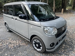 ダイハツ ムーヴキャンバス 令和 1年8月 車検 2年付き★ 両面電動スライドドア, ナビ、バックカメラ、ETC,TV 