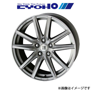 共豊 アルミホイール 4本 ザインSS エスティマ ACR50W/ACR55W/GSR50W/GSR55W(16×6.5J 5-114.3 INSET38 メタルフレークシルバー)KYOHO