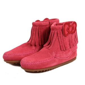 ☆ 13(19cm) ☆ 2295K.HotPink サイズ・カラー交換30日OK! ミネトンカ 通販 おすすめ ミネトンカモカシン 定番 モカシンシュ