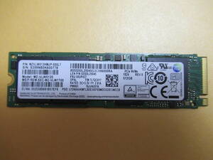 ♪♪1円 ～スタートSAMSUNG SSD M.2 2280 NVMe 512GB MZ-VLW5120 使用時間:866H♪♪