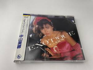 シール帯　エキゾティック　CD 中山美穂　H4-06: 中古