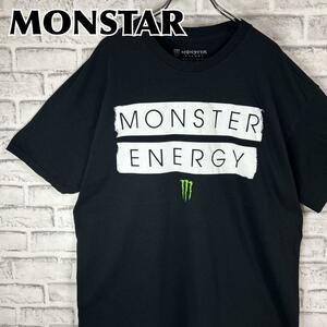 MONSTAR モンスターエナジー ロゴ 企業 ドリンク Tシャツ 半袖 輸入品 春服 夏服 海外古着 会社 ジュース 炭酸飲料 ゆったり