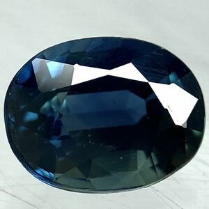 〔天然サファイア0.775ct〕J 約6.07×4.67mm ルース 裸石 宝石 ジュエリー sapphire corundum コランダム 