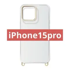 iPhone15proケース　サムライワークス　WZCI15P-05CL クリア