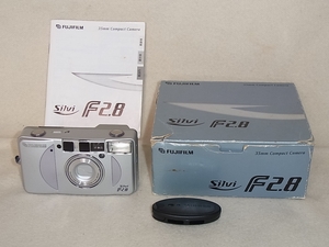 FUJIFILM 富士フイルム Silvi F2.8 コンパクトフィルムカメラ 現像未チェック 中古品