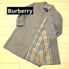 【美品】Burberry バーバリー ステンカラーコート ノバチェック