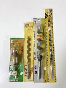 e81 木工用兼用ビット 24mm 12mm 12mm 30mm 計4点セット