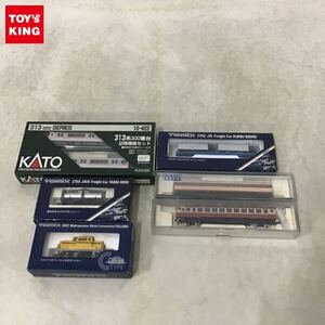 1円〜 KATO他 Nゲージ 313系 300番台 2両増結セット、JR貨車クム80000形 4tトラック2台付 等