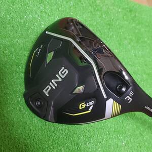 美品！　PING ピン G430 MAX 3W 15度　フェアウェイウッド PING TOUR CHROME2.0 75S