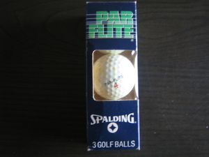 オーストラリア製 SPALDING PAR FLITE 1スリーブゴルフボール