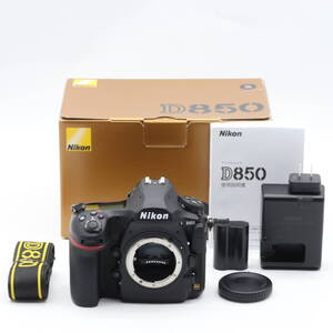 シャッター回数3235回 新品級 | Nikon ニコン デジタル一眼レフカメラ D850 ブラック #4026