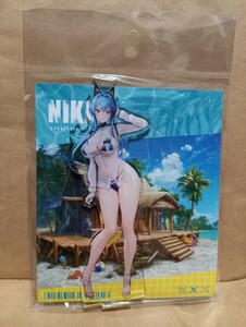 アクスタ ヘルム アクリルスタンド NIKKE 勝利の女神 ニケ メガニケ サマー 水着 Summer アクリルフィギュア