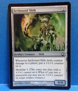 MTG Arcbound Slith 電結スリス 英 Foil