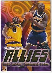 1999-00 Skybox APEX ALLIES KOBE BRYANT/SHAQUILLE O