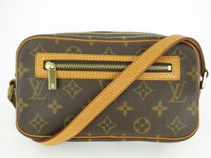 LOUIS VUITTON　ルイヴィトン　モノグラム　ポシェット シテ　ショルダーバッグ　お洒落な