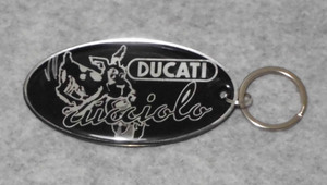 DUCATI Cucciolo／クッチョロ ビンテージ レジンキーリング