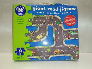 【中古品】 Giant Road Jigsaw Orchard Toys