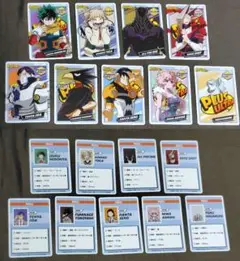 【セット】のヒーローアカデミア ヒロアカ ヒーローズチップス  カード