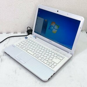 希少OS Windows7 第2世代CPU搭載 オールインワン ★ VAIO E PCG-61A11N Celeron B180(1.6G/2コア) メモリ8GB HDD500GB 14型HD #1-2769