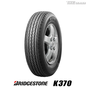 【配送方法限定】※2本以上で送料無料 ブリヂストン 145/80R12LT 80/78N BRIDGESTONE K370 バン・軽トラック用 サマータイヤ