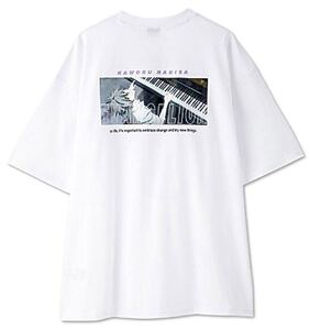 新品 新世紀エヴァンゲリオン 渚 カヲル 5分袖Tシャツ 白 Mサイズ 半袖Tシャツ カオル 晩夏物 サイズ変更可能 匿名 送料無料