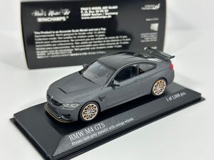 中古品 1/43 BMW M4 GTS 2016 Matt grey 