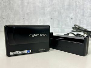 完動品【SONY ソニー Cyber-Shot DSC-T1 ブラック】デジタルカメラ 充電スタンド 充電コードあり