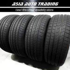 走行極少 ピレリ P8 FS 215/55R17 2022年製造 4本セット 札幌市 タイヤ交換OK クラウン オデッセイ ヴェゼル エスティマ レクサス HS 他