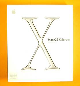 【3500】 Apple Mac OS X Server 10.2 ジャガー EDU 新品 Jaguar アップル マックOS X サーバー 可(PowerPC系 非インテル 非Intel機) MacOS