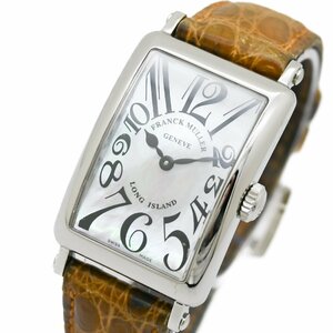 1円 FRANCKMULLER フランクミュラー ロングアイランド 902QZ QZ クオーツ ホワイトシェル文字盤 SS 腕時計 ボーイズ 0448720240611