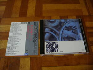 台湾盤!BOOWY『MTV集 "GIGS" CASE OF BOOWY 1&2』帯付!LIVE映像が108分収録!旭聲文化事業有限公司