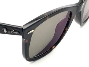 Ray-Ban レイバン サングラス WAYFARER ウェイファーラー RB2140-F 902 52□22 アジア仕様 ケースあり