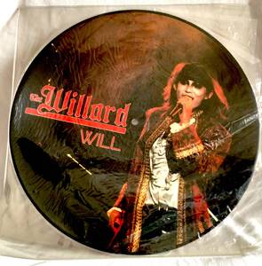 LP The Willard Will ウィラード ピクチャー盤 Captain Records Vinyl, 12" ex ラフィンノーズ、有頂天、インディーズ