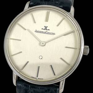 24K004　ジャガールクルト　JAEGER-LECOULTRE　31600148　メンズ腕時計　ジャンク品　クォーツ　2針　ラウンド　バーインデックス　１円～