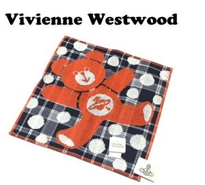 【Vivienne Westwood】(NO.5793）ヴィヴィアンウエストウッド タオルハンカチ クマ　ベア　未使用　26cm