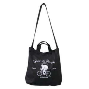 ミシュラン　Michelin　トートバッグ２Ｗａｙ　ｔｏｔｅ　ｂａｇ／Ｔｏｕｒ　ｄｅ　Ｆｒａｎｃｅ／Ｂｌａｃｋ