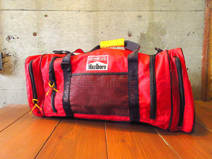 ビンテージ90’s●Marlboroナイロンボストンバッグ●240725k6-bag-bstn 1990sたばこタバコマルボロ鞄