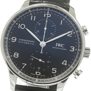 IWC SCHAFFHAUSEN IW371609 ポルトギーゼ クロノグラフ 自動巻き メンズ _846908