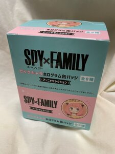 ◎ 株式会社カミオジャパン SPY×FAMILY スパイフアミリー ピックキャラホロ缶バッジ アーニャ 1BOX 未開封品