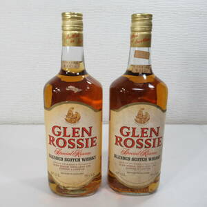 特級 グレンロッシー GLEN ROSSIE 43°/ 750ml 2本 0626J