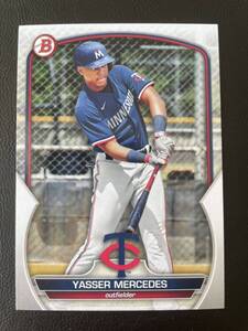 Topps Bowman 2023 MEGA BOX #BP-99 YASSER MERCEDESMinnesota TWINS ミネソタ・ツインズ