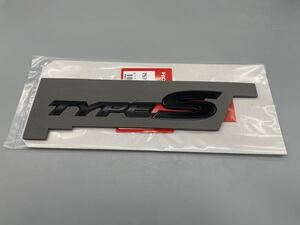 ■■■③在庫有すぐ発送 ホンダ純正 S2000 タイプＳ エンブレム リア用 AP1 AP2 TypeS FC20C JDM HONDA Genuine OEM S2K Emblem Rear F22C