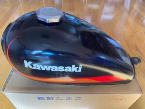 ☆AV50☆タンク☆黒☆Kawasaki☆ ガソリンタンク☆