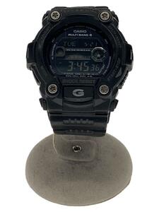 CASIO◆ソーラー腕時計・G-SHOCK/デジタル/BLK