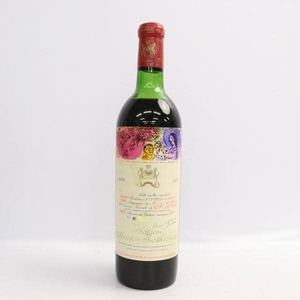 Chateau Mouton Rothschild（シャトー ムートン ロートシルト）1970 14％未満 750ml ※キャップ傷み・液面低下 F24K020002