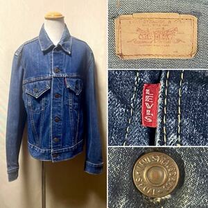 1960s LEVIS 70805 Kids Denim Jacket Size 12