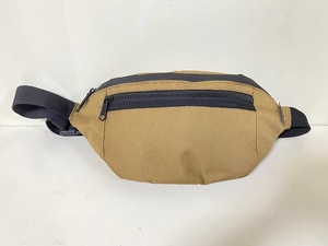 【 未使用品 】 ウエストポーチ ベージュ 鞄 バッグ ウエストバッグ cordura / 管理A0